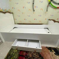 تخت و کمد (سرویس) کودک و نوجوان مدل روبین برند ژیک|تخت و صندلی بچه|رشت, گلباغ نماز|دیوار
