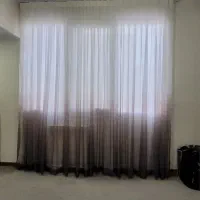 دو عدد پرده، پرده حریر و پرده کتان