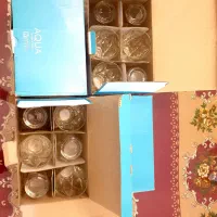 ۴ دست لیوان زنگان مدل آکوا با جعبه آکبند
