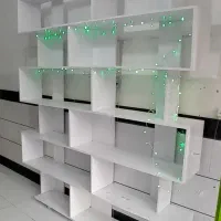 فروش قفسه چوبی|بوفه، ویترین، کنسول|آزادشهر, |دیوار