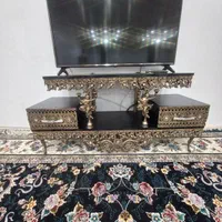 زیر تلویزیونی برنجی