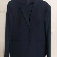 یک دست کت شلوار  سورمه ای