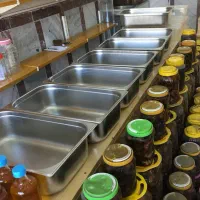 ۷ عدد ظرف استیل بن ماری