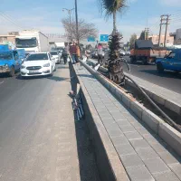 باسلام اجرای جدول کفپوش کیوبیک نوستالیت