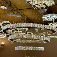 لوستر فانتزی و برنزی و اب طلا