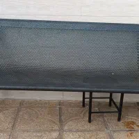 صندلی سه نفره فلزی