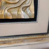 گلهای برجسته وتابلو ازجنس چوب محکم وبزرگ