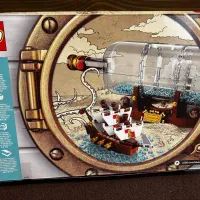 لگو کشتی درون بطری سری IDEAS شماره 92177 اورجینال|اسباببازی|تهران, جردن|دیوار