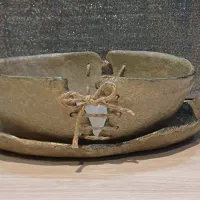 ظرف دکوری پاپیه ماشه