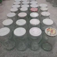 شیشه رب گوجه فرنگی و مربا و غیره...