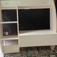 شلف کتاب وجای لبتاب تمیز بدون شکستگی|کتابخانه، شلف، قفسه‌های دیواری|رشت, پیرکلاچای|دیوار
