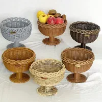 جام میوه جامیوه حصیری ظرف پذیرایی