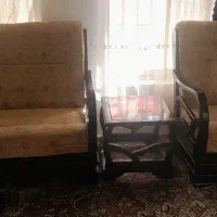 مبل|مبلمان خانگی و میز عسلی|صحنه, |دیوار