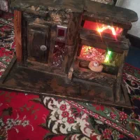 چراغ خواب دستساز(طرح کلبه)|چراغ خواب و آباژور|اندیشه, شهرک کوثر|دیوار