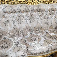 مبلمان سلطنتی ۷ نفره|مبلمان خانگی و میز عسلی|محمدیه-قزوین, |دیوار