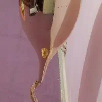 گلدان شیشه ای طرح جام