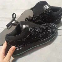 کفش مردانه نایکی مشکی و سفید آبی سایز ۴۴