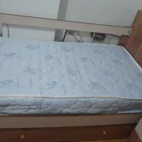 تخت کودک گهواره ای وثابت به همراه تشک