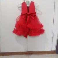 لباس عروس دخترانه در حدنو|کفش و لباس بچه|مشکیندشت, |دیوار