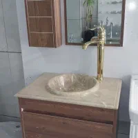 روشویی کابینتی ضدآب فومیزه با سنگ مروارید|لوازم سرویس بهداشتی|اصفهان, بهارستان|دیوار