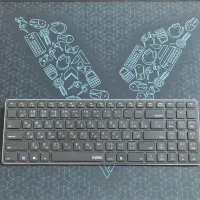 ماوس وکیبورد بی سیم به همراه پد rapoo