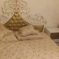 ست تخت وکمد و پاتختی در حد نو بدون تشک|تخت و سرویس خواب|کرمانشاه, |دیوار