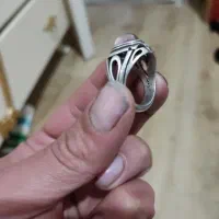 انگشتر نقره دُر نجف