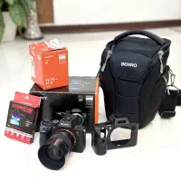 sony alpha 7iii همراه لنز 50 1.8
