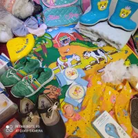 60تکه لوازم سیسمونی نو.لباس یکجا4ملیون