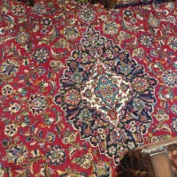 دو تخته فرش دستباف اردکان 12متری در حد نو