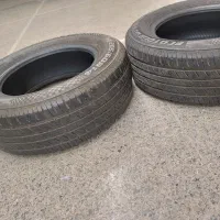 یک جفت لاستیک چینی205 پژو با دو جفت رینگ صلیبی ۱۴|قطعات یدکی و لوازم جانبی|همدان, |دیوار