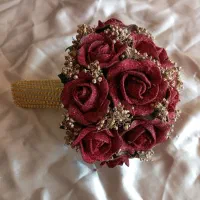 دسته گل وسینی حنا|گل مصنوعی|شهرضا, |دیوار