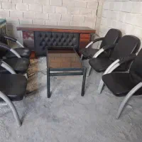 میزمدیریت وصندلی ومیزجلو مبلی فلزی|دفتر کار|رباطکریم, رباطکریم|دیوار