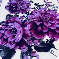 پتو نرمینه گل برجسته