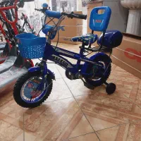 دوچرخه سایز ۱۲ کودک آبی پسرانه ودخترانه درحدنو|دوچرخه، اسکیت، اسکوتر|اصفهان, باغ فدک|دیوار