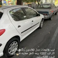پژو 206 تیپ ۲، مدل ۱۳۹۰|خودرو سواری و وانت|تهران, سلسبیل شمالی|دیوار