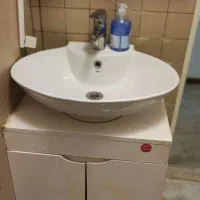 روشویی کابینتی و آینه باکس دار|لوازم سرویس بهداشتی|تهران, پونک|دیوار