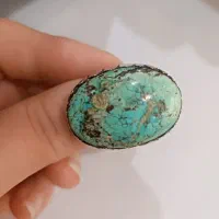 انگشتر نقره سنگ فیروزه