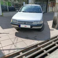 پژو ۴۰۵ نقره ایی مدل ۸۹ دوگانه کارخانه