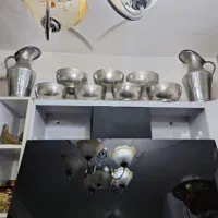 کاسه عهد صفوی وپارچ بسیار قدیمی وکهن اتیغه