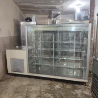 یخچال مکعبی ویترینی فریدونی در حد نو