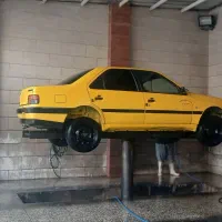 پژو ۴۰۵ تاکسی برون شهری باخط شوشتر به اهواز