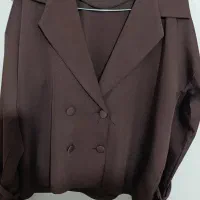 کت مازراتی قهوه ای شکلاتی