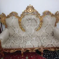مبلمان سلطنتی 7 نفره|مبلمان خانگی و میز عسلی|شیراز, کوی زهرا|دیوار