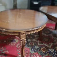 میز جلو مبلی چوبی