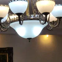 لوستر 8 شاخه 11شعله مدرن