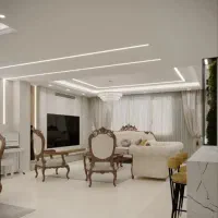 برقکاری ساختمان  نصب لوستر و لاین نوری رفع اتصالی