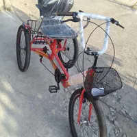 چرخ قرمز رنگ دنده ای|دوچرخه، اسکیت، اسکوتر|اراک, |دیوار