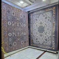کهکشانی افشان درباری زیبا فرش و قالی رنگبندی جدید|فرش|کرمان, |دیوار