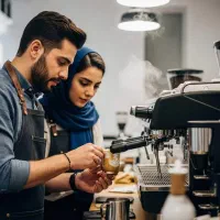 آموزش باریستا،باریستایی،بارتندر،کافی شاپ / اقساطی